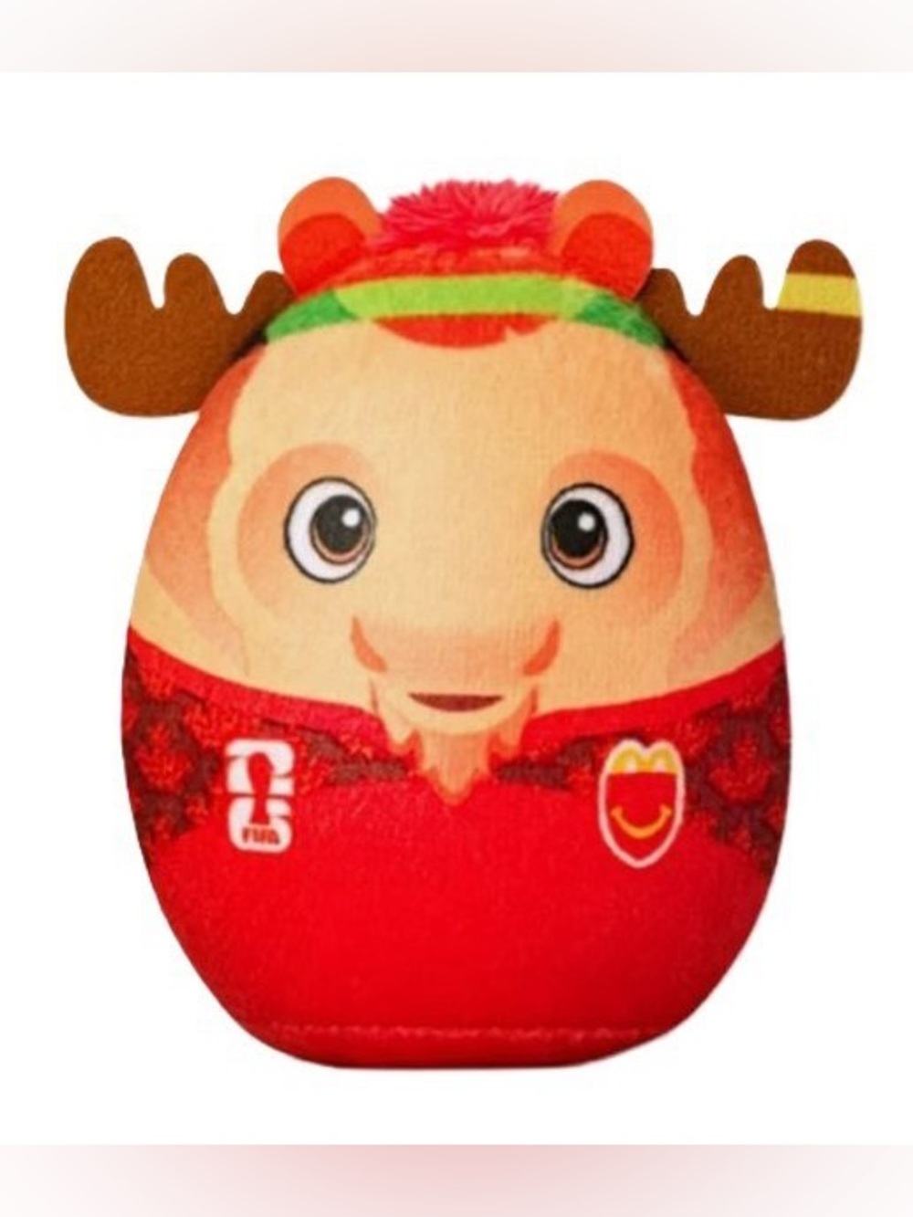 Maple Canada Moose World Cup McDonalds Happy Meal Plush Squishmallow Kids Toy